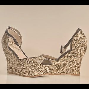 Vogue Island Angel Open Toe Wedge